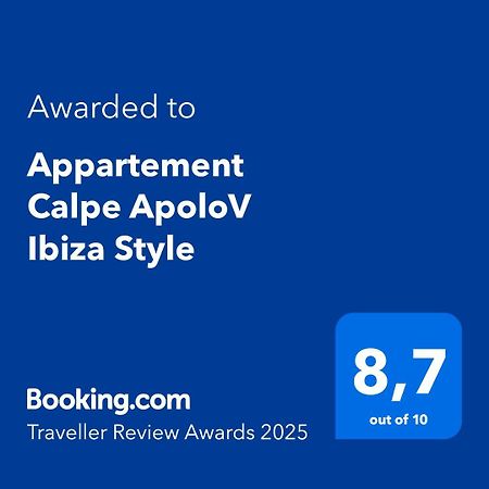 Appartement Calpe Apolov Ibiza Style Экстерьер фото