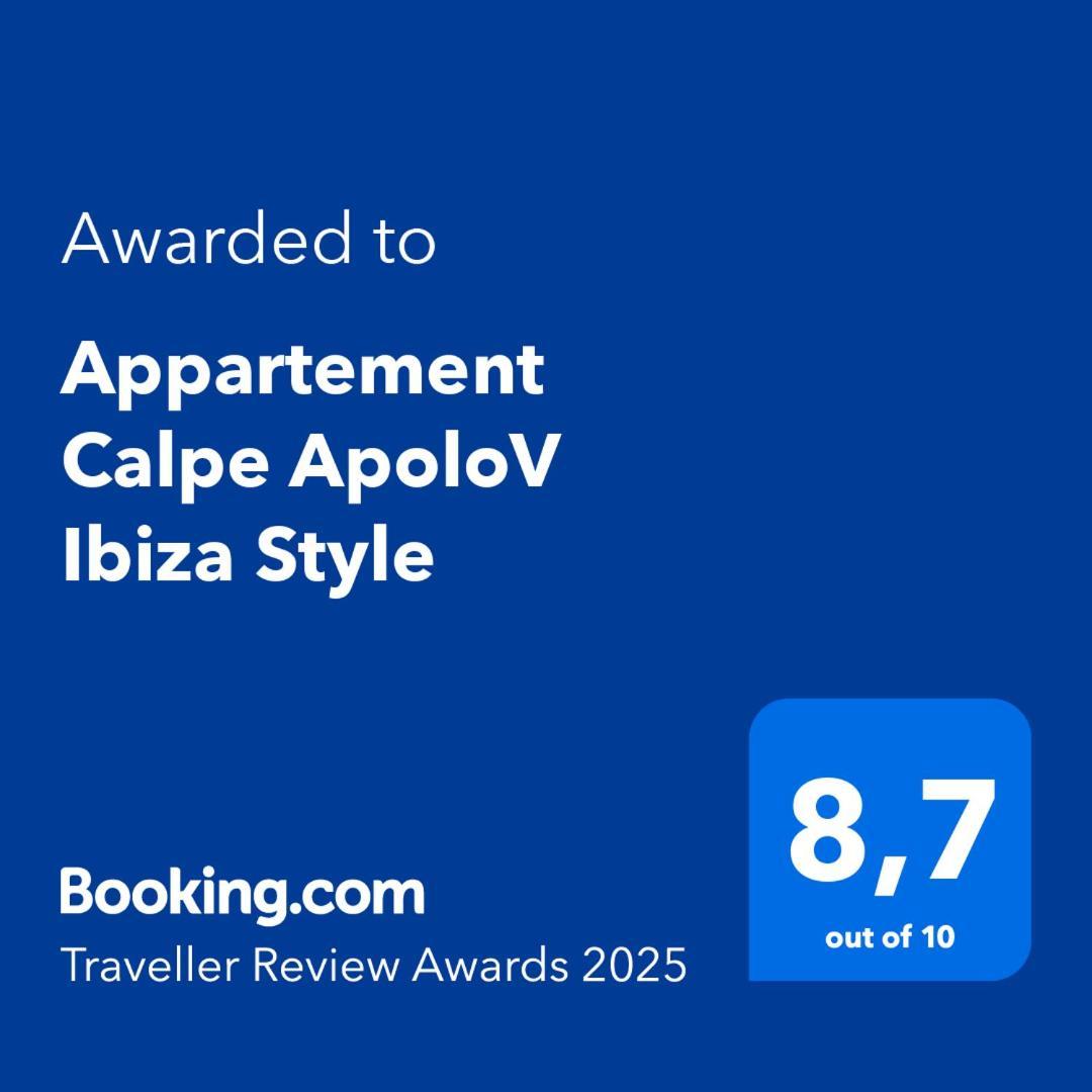 Appartement Calpe Apolov Ibiza Style Экстерьер фото